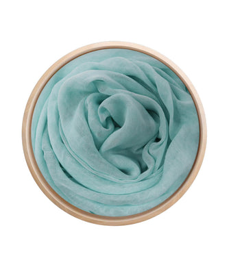 Foulard verde chiaro | Armocromia accessori - Multifaces design