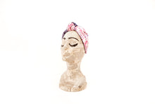 Carica l&#39;immagine nel visualizzatore di Gallery, Cerchietto capelli donna reversibile rosa - Multifaces design
