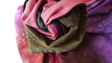 Carica l&#39;immagine nel visualizzatore di Gallery, Fascia Turbante modellabile in cotone | Tessuto Made in Italy | rosa corallo - Multifaces design
